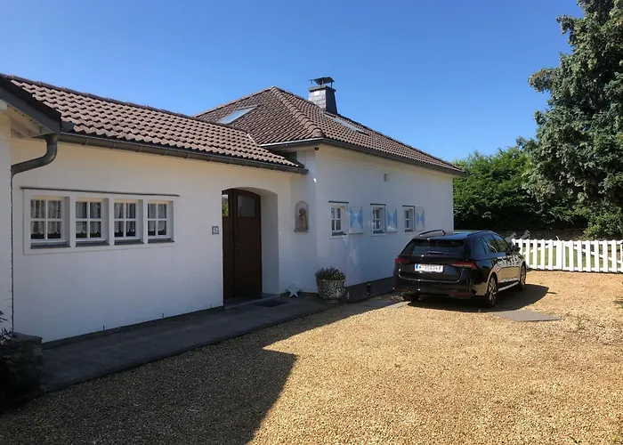 Landhaus Sylvia In Eupen, Terrasse , Garten & Naehe Zum Hohen Venn